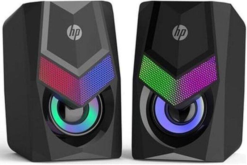 

HP DHE-6000 WIRED SPEAKER RGB BACKLIGHT AUDIO PLAYER MULTIMEDIA STEREO