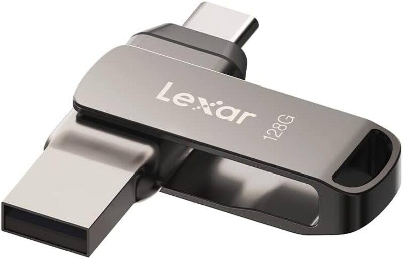 

Lexar JumpDrive Dual Drive D400 USB 3.2 Gen 1 Type-C & Type-A 128GB