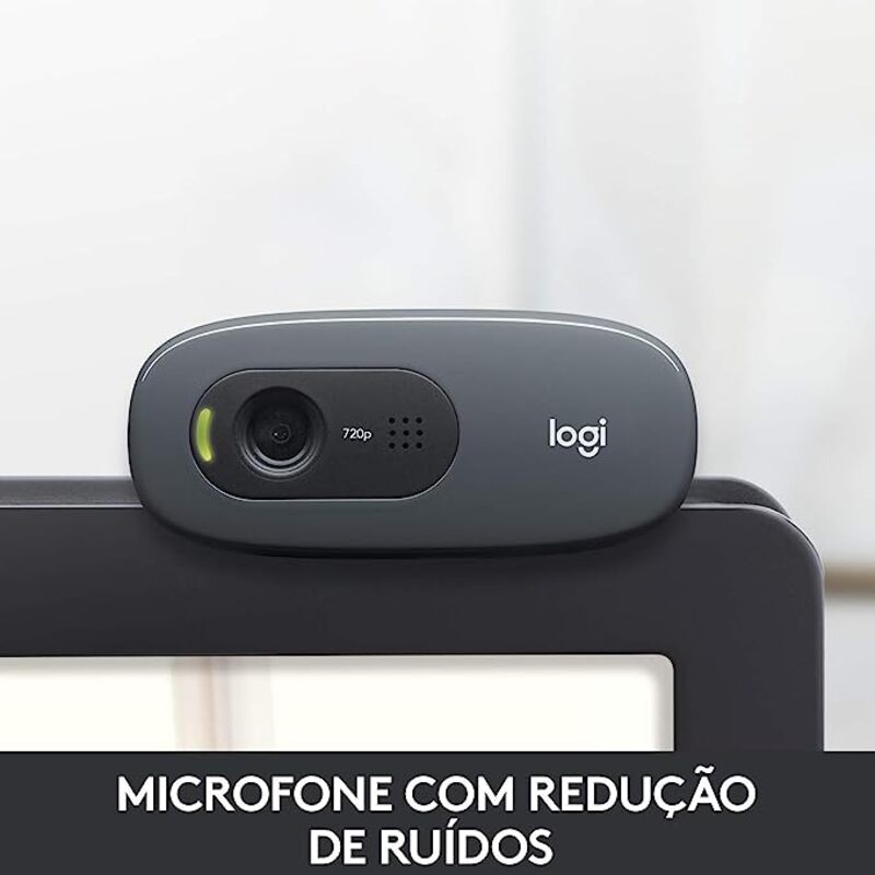 Logitech Hd Webcam C270, 720p Widescreen Video Calling