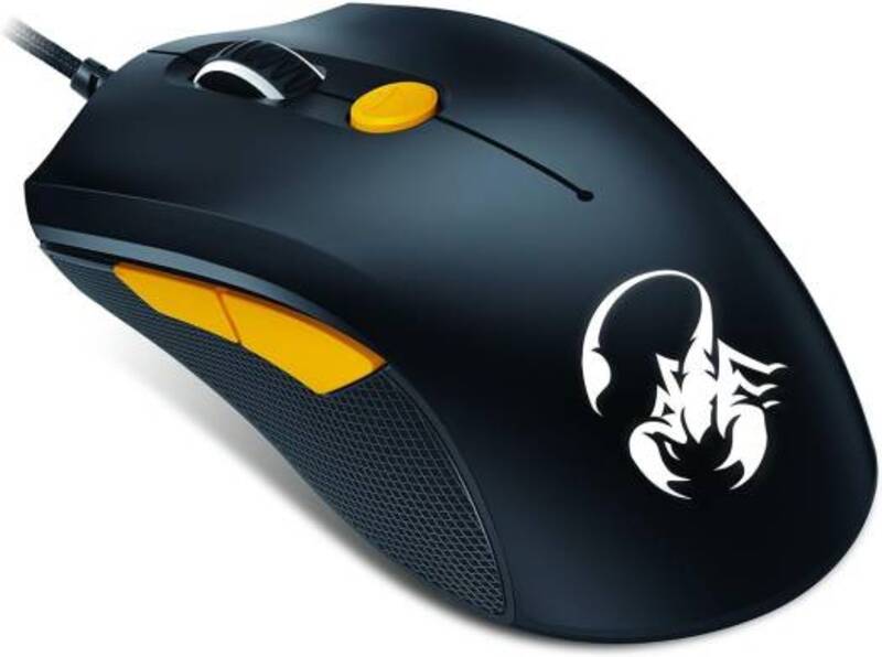 Genius GX M6-600 Scorpion Gaming Mouse - Black / Orange