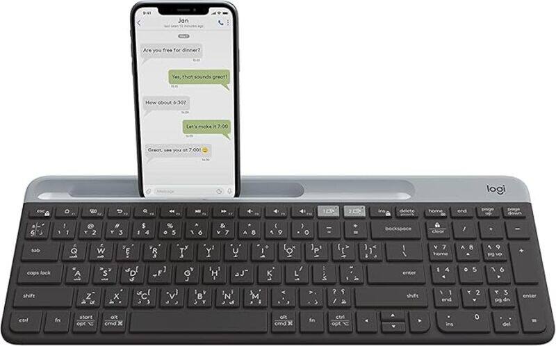 

Logitech K580 Slim Multi-Device Wireless Keyboard