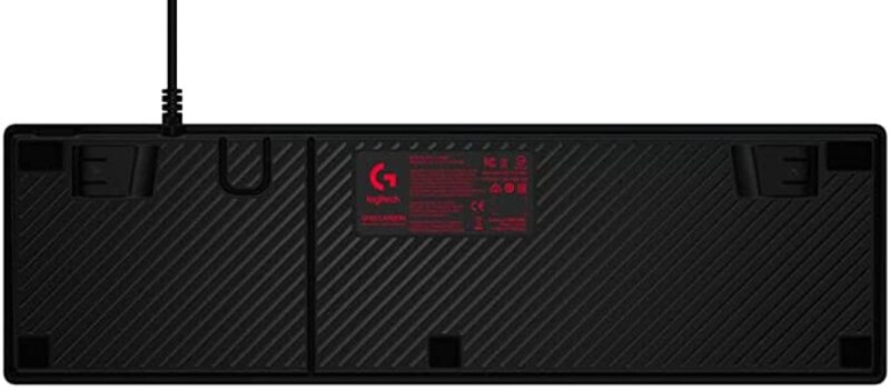 لوحة مفاتيح الألعاب الميكانيكية Logitech G413 بإضاءة خلفية مع USB Passthrough Carbon