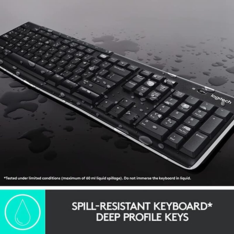 Logitech MK270 Wireless Keyboard And Mouse