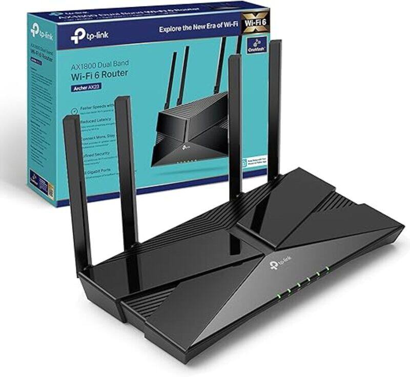 

TP-Link Archer AX23 AX1800 Dual-Band Wi-Fi 6 Router