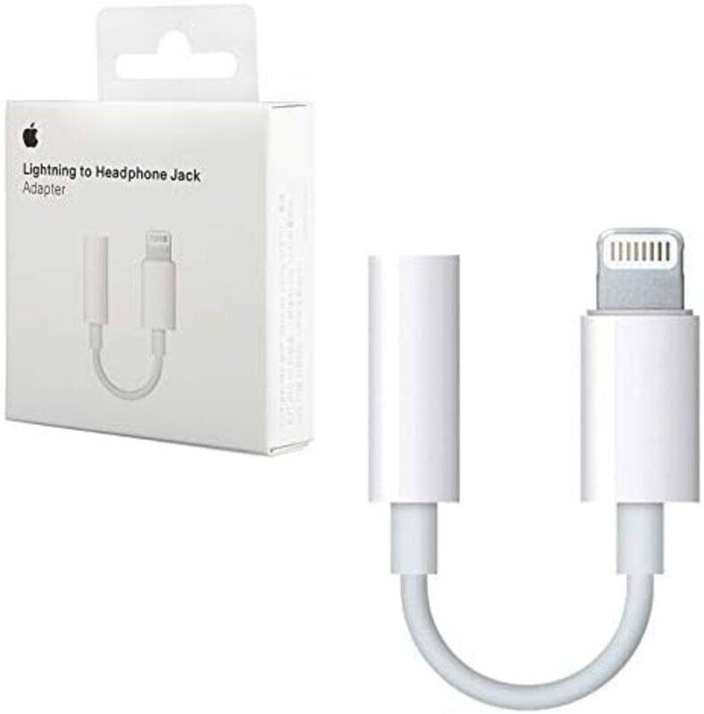 

Apple Lightning to 3.5mm Headphone Jack Adapter