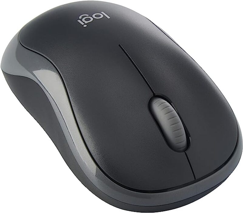 Logitech M185 Wireless Mouse - Grey