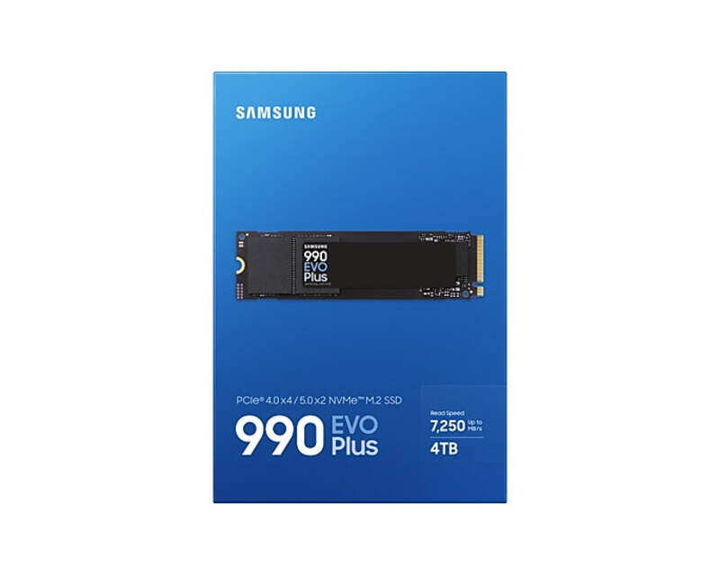

Samsung 990 EVO Plus M.2 SSD 4TB SSD MZ-V9S4T0BW