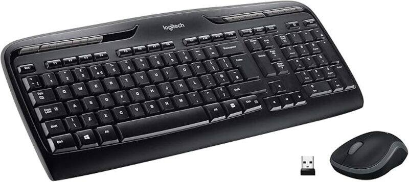 

Logitech Mk330 Wirless Keyboard And Mouse Combo