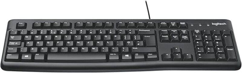 

Logitech K120 Wired BUSiness Keyboard For Windows Or Linux - Black
