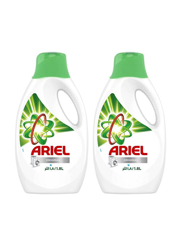 Ariel Automatic Power Gel Original Scent, 2 x 1.8 Liter