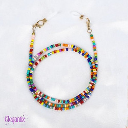 Elegantix Glasses Chain for Women with Colourful Beads, Multicolour 1