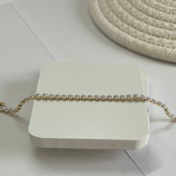 Elegantix Modern Design Dots Bracelet for Women, Lilac