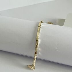 Shiny cubes bracelet