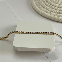 Elegantix Modern Design Dots Bracelet for Women, Multicolour