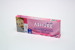 Pregnancy Test Kit ASHURE One Step Midstream HCG with Glove