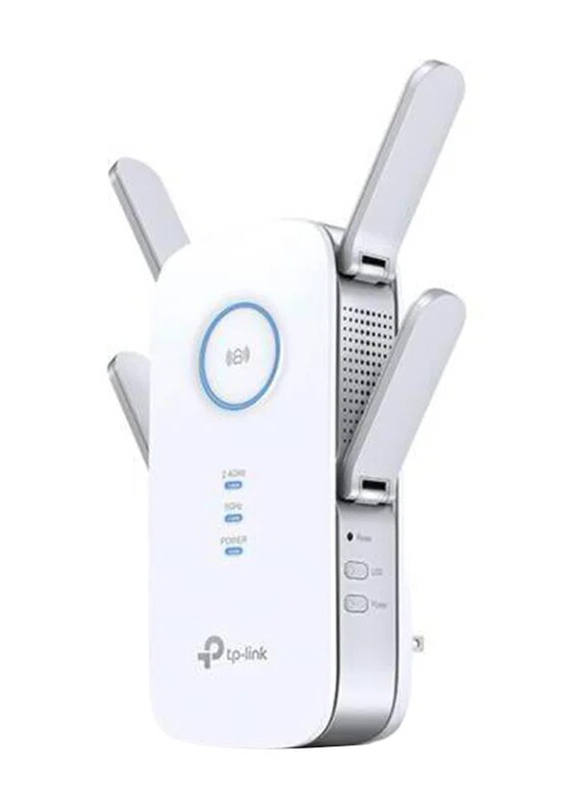 TP-Link  RE650 Mesh Wi-Fi Range Extender, AC2600, White