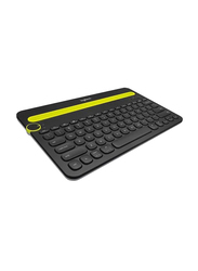 Logitech K480 Bluetooth Multi Device Keyboard, Black