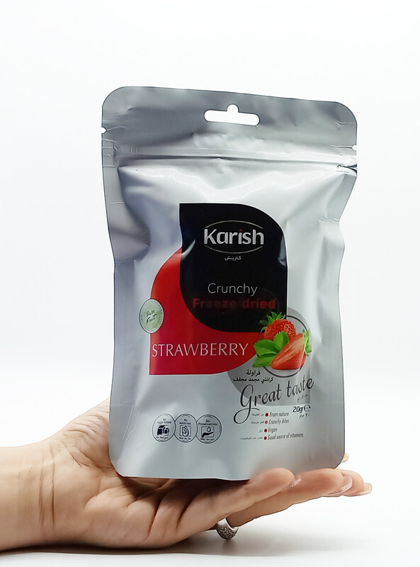 Karish Freeze dried Strawberry Pouch 20g