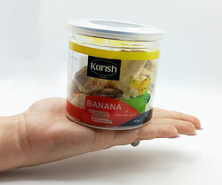 Karish Freeze dried Sliced Banana jar 35g