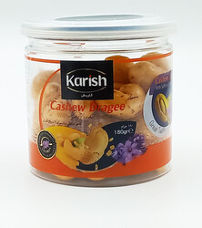 Karish Cashew Dragee With Saffron jar 180g