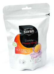 Karish Freeze dried Saffron Ice Cream Pouch 45g