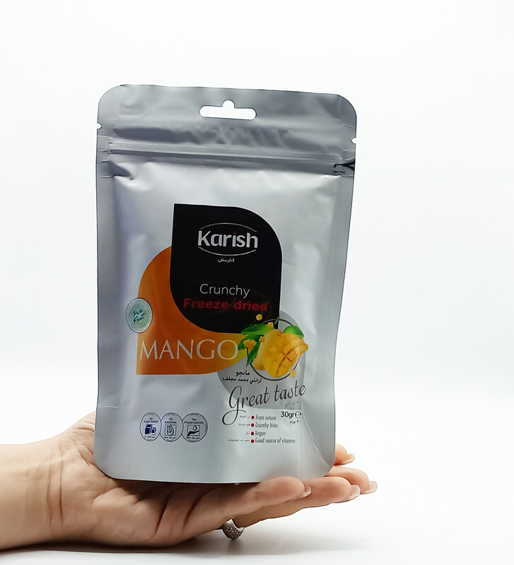 Karish Freeze dried crunchy mango 30g