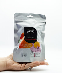 Karish Freeze dried Saffron Ice Cream Pouch 45g