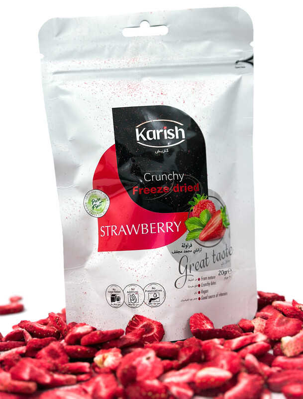 Karish Freeze dried Strawberry Pouch 20g