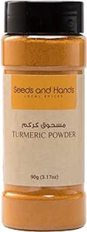 Seeds and Hands Wayanad Turmeric/Haldi Powder (100% Pure and Natural) (90g)