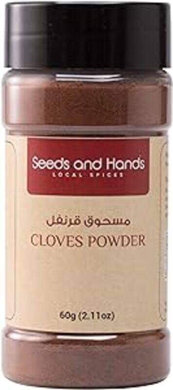 

Seeds and Hands Idukki Cloves Powder (100% Pure and Natural - Organically Grown) (60g)