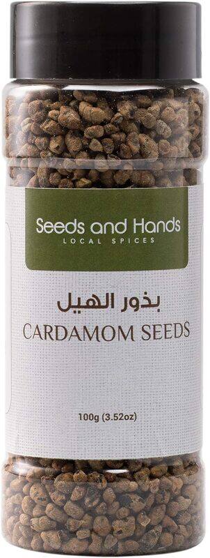 

Seeds and Hands Wayanad Hand-Peeled Cardamom Seeds (Pesticide Free) (100g)