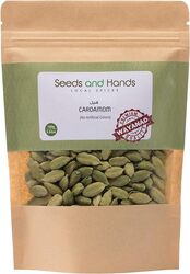 Seeds and Hands Wayanad Big Size 8mm Green Cardamom/Elaichi Whole (Pesticide Free) (100g)