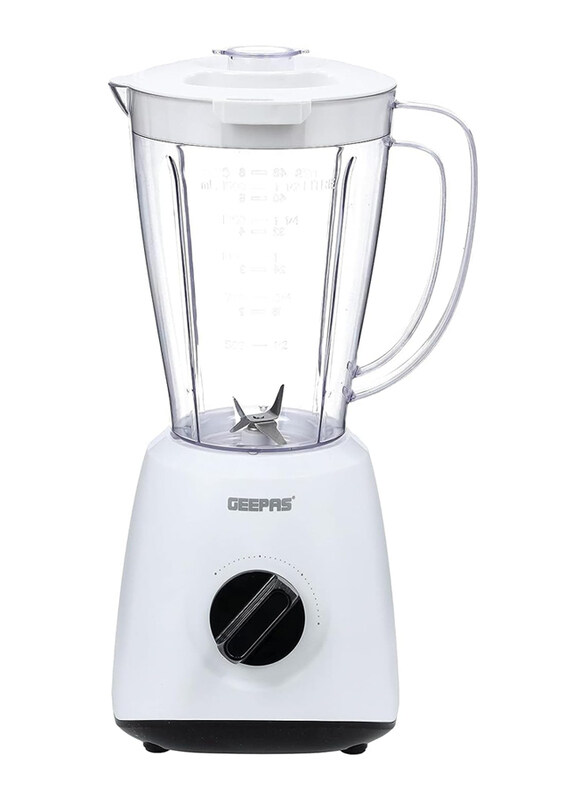 

Geepas 1.5L Blender, 400W, Speed & Pulse Powerful Motor, GSB9894, White