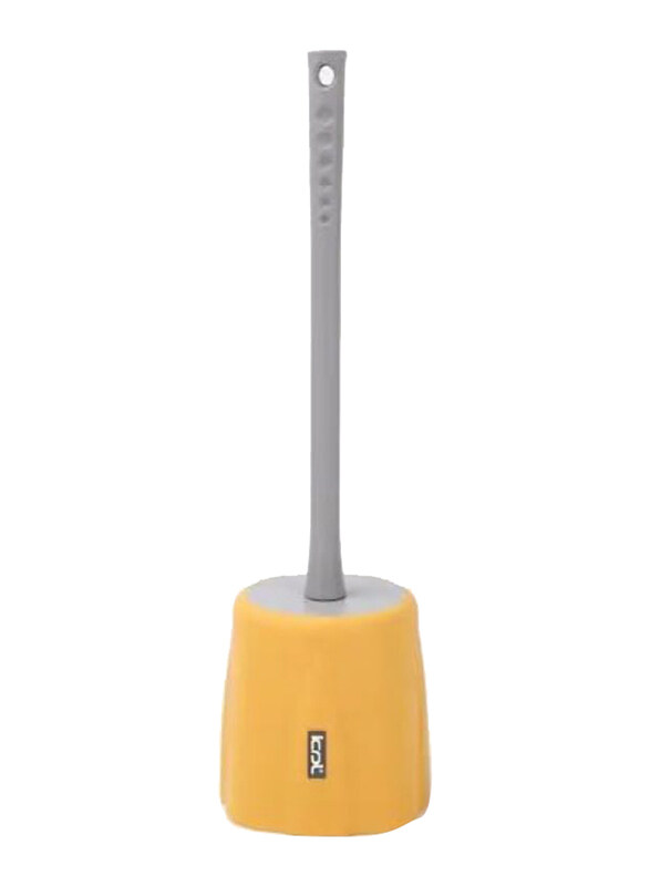 

Generic Kol Toilet Brush with Holder, Yellow