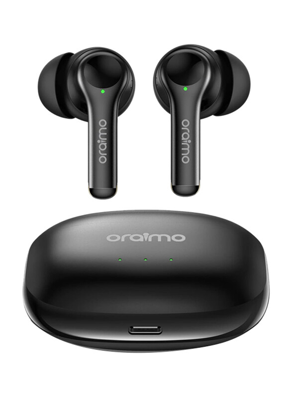 

Oraimo True Wireless In-Ear Noise Cancelling Earbuds, Black