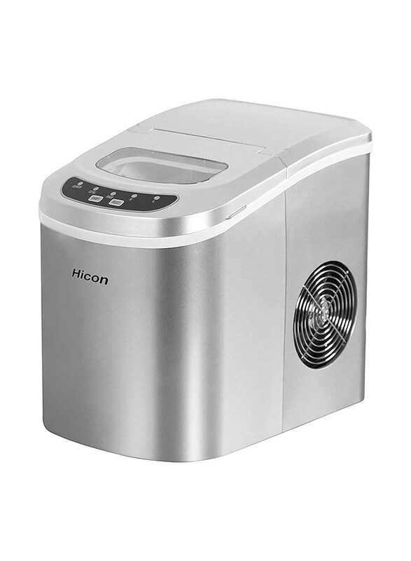 

Hicon HZB Portable Ice Maker Machine, Silver