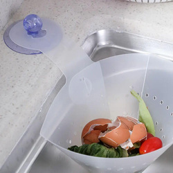 Vichivy Foldable Kitchen Sink Strainer, Clear