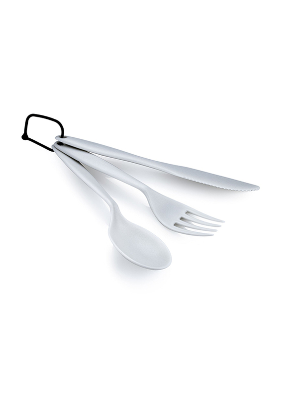 GSI Outdoor Tekk Cutlery Set, Eggshell