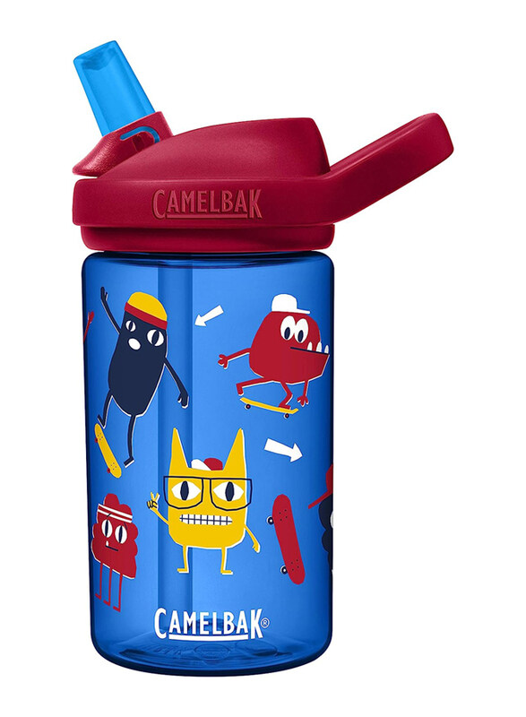 

Camelbak Eddy+ School Of Fish Insulated Stainless Steel with Straw Cap Bottle for Kids, 12oz, Multicolour