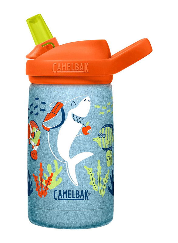 

Camelbak Eddy+ Berry Rainbow Insulated Stainless Steel with Straw Cap Bottle for Kids, 14oz, Multicolour