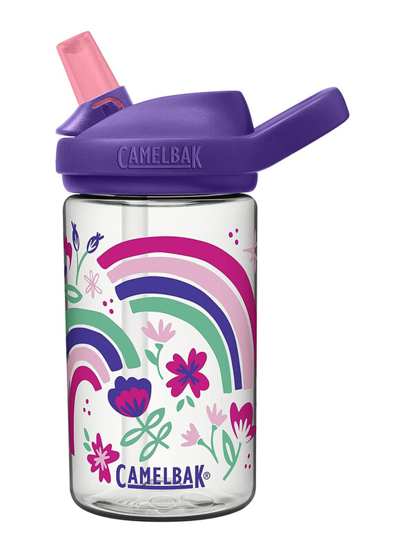 

Camelbak Eddy+ Rainbow Floral Insulated Stainless Steel with Straw Cap Bottle for Kids, 14oz, Multicolour