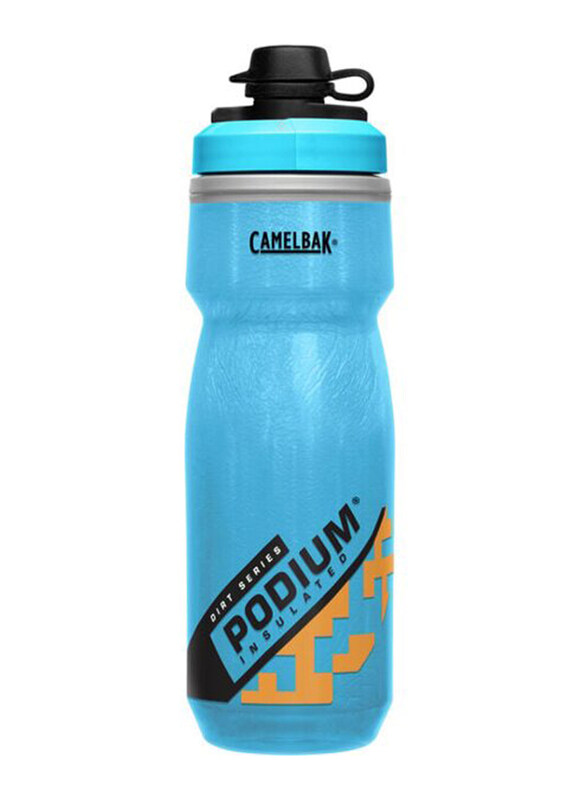 

Camelbak Podium Dirt Series Chill Bottle, 21oz, Blue/Orange