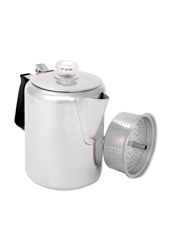 

GSI Outdoor 9 Piece Glacier Stainless Cup with Silicone Handle, Silver