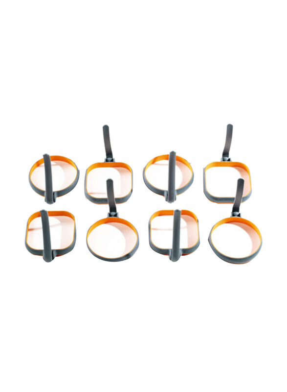 

Blackstone Egg Ring Tool, 8 Pieces, Grey/Orange