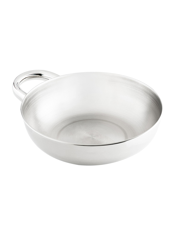 GSI Outdoor Glacier Stainless Bowl with Handle, Silver
