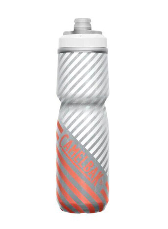 

Camelbak Podium Chill Outdoor Bottle, 24oz, Coral Stripe