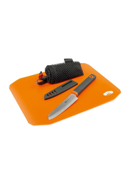 GSI Outdoor Rollup Cutting Board Knife Set, Multicolour