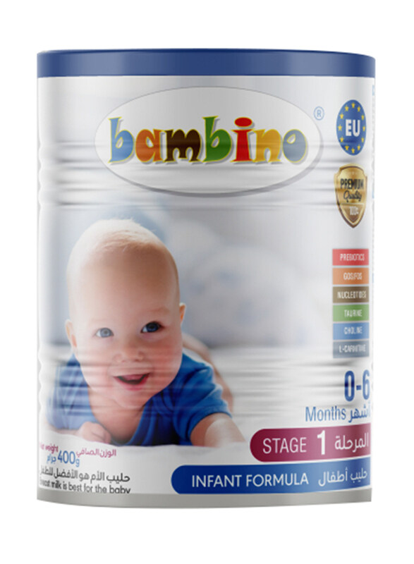 

Bambino Standard Stage 1 Infant Formula (Tin), 400g