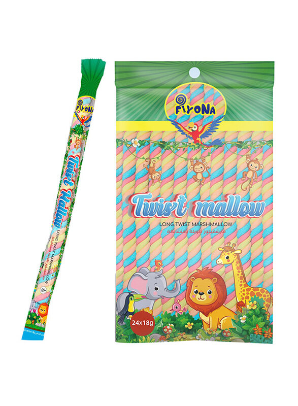 

Fiyona Twist Marshmallow (Pouch), 24 x 18g