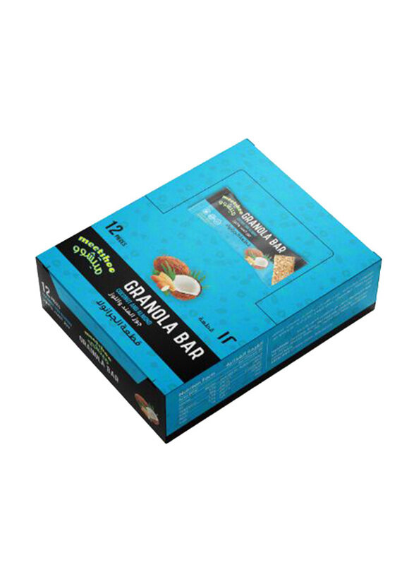 

Meetshoo Coconut & Almonds Granola Bar (Box), 12 x 40g